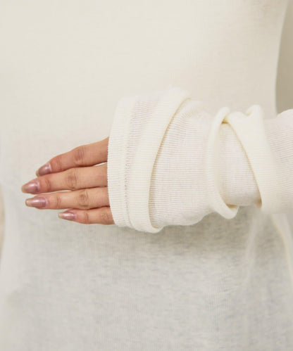 PEAS 紗布羅紋套頭上衣