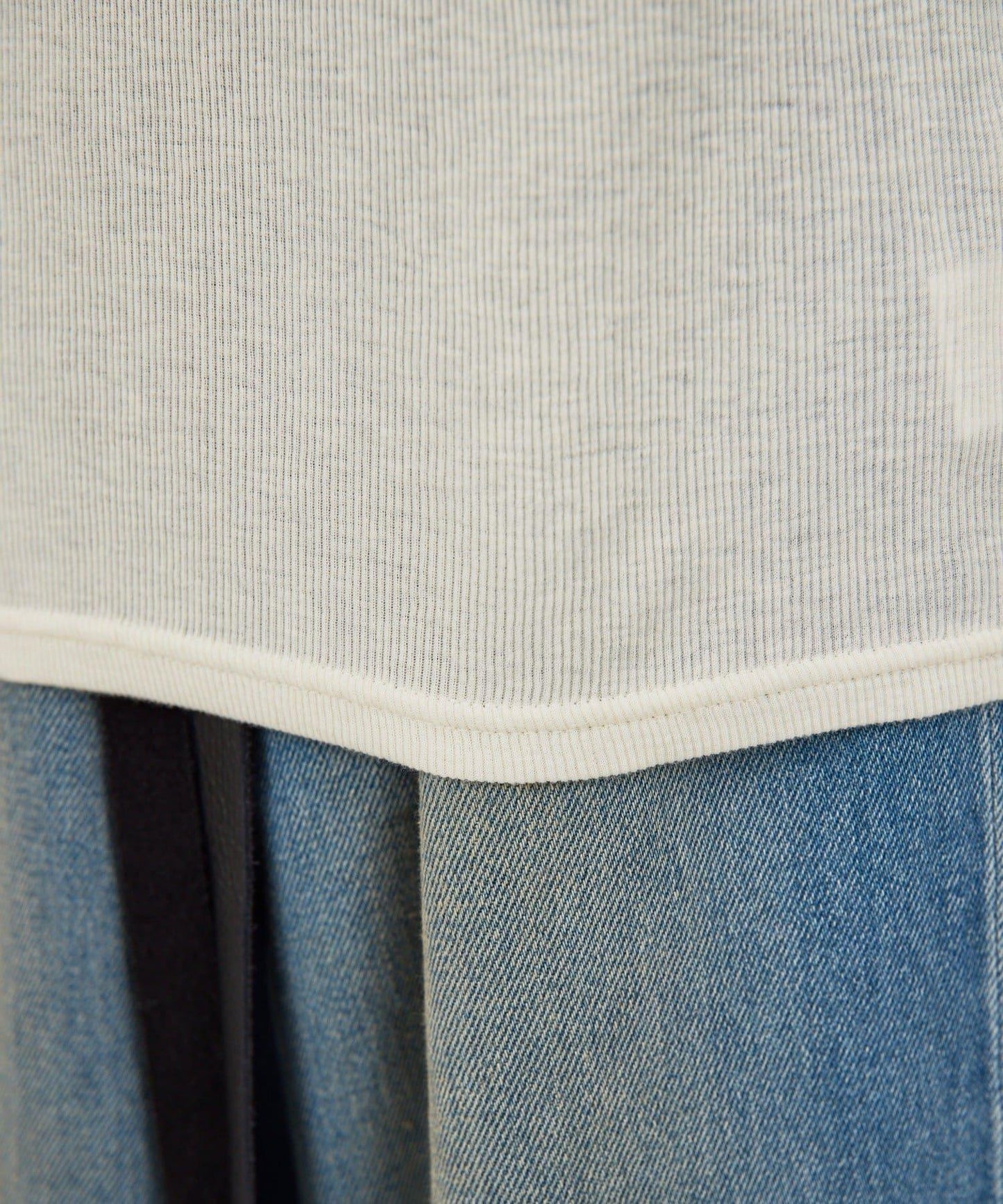 PEAS 紗布羅紋套頭上衣