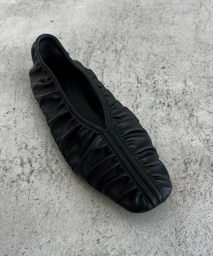 CAPRICIEUX LE'MAGE 褶皺設計 軟質 平底鞋