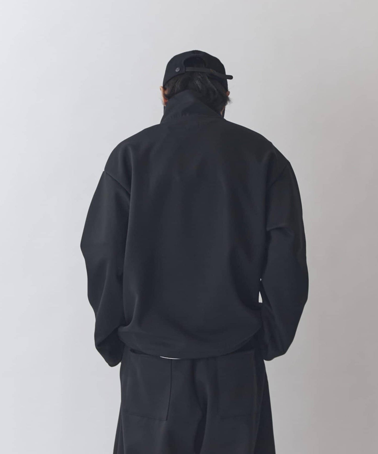 寬鬆立領夾克外套