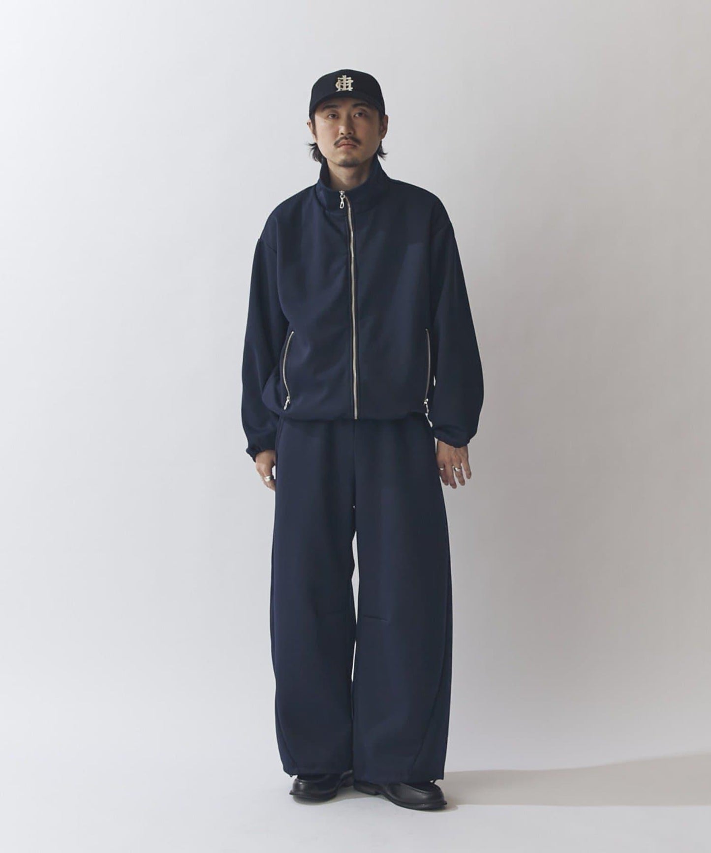 寬鬆立領夾克外套