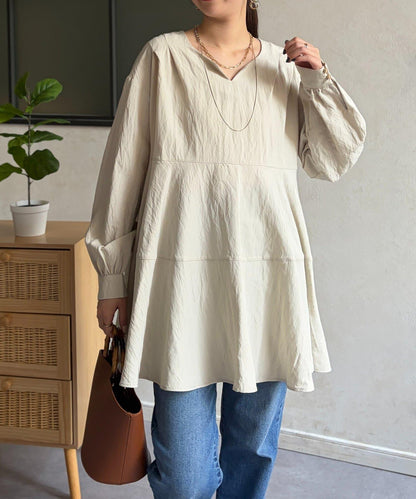 層疊設計 長款上衣