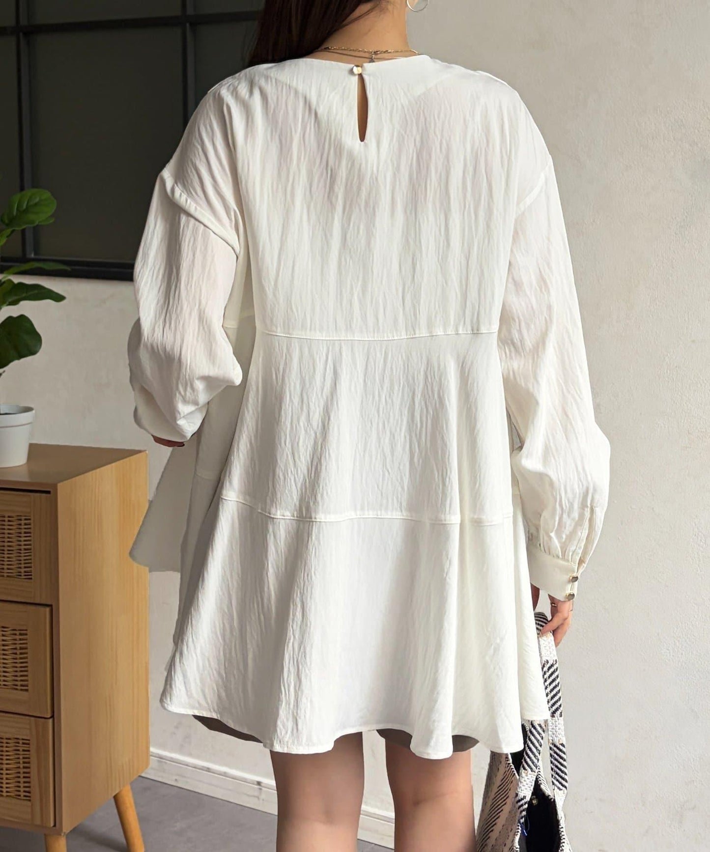 層疊設計 長款上衣