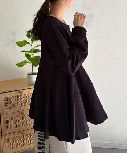 層疊設計 長款上衣