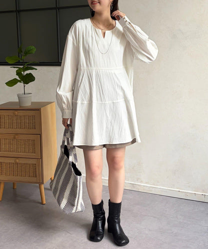 層疊設計 長款上衣