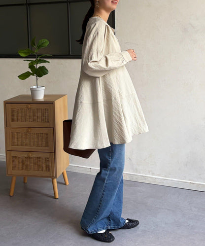 層疊設計 長款上衣