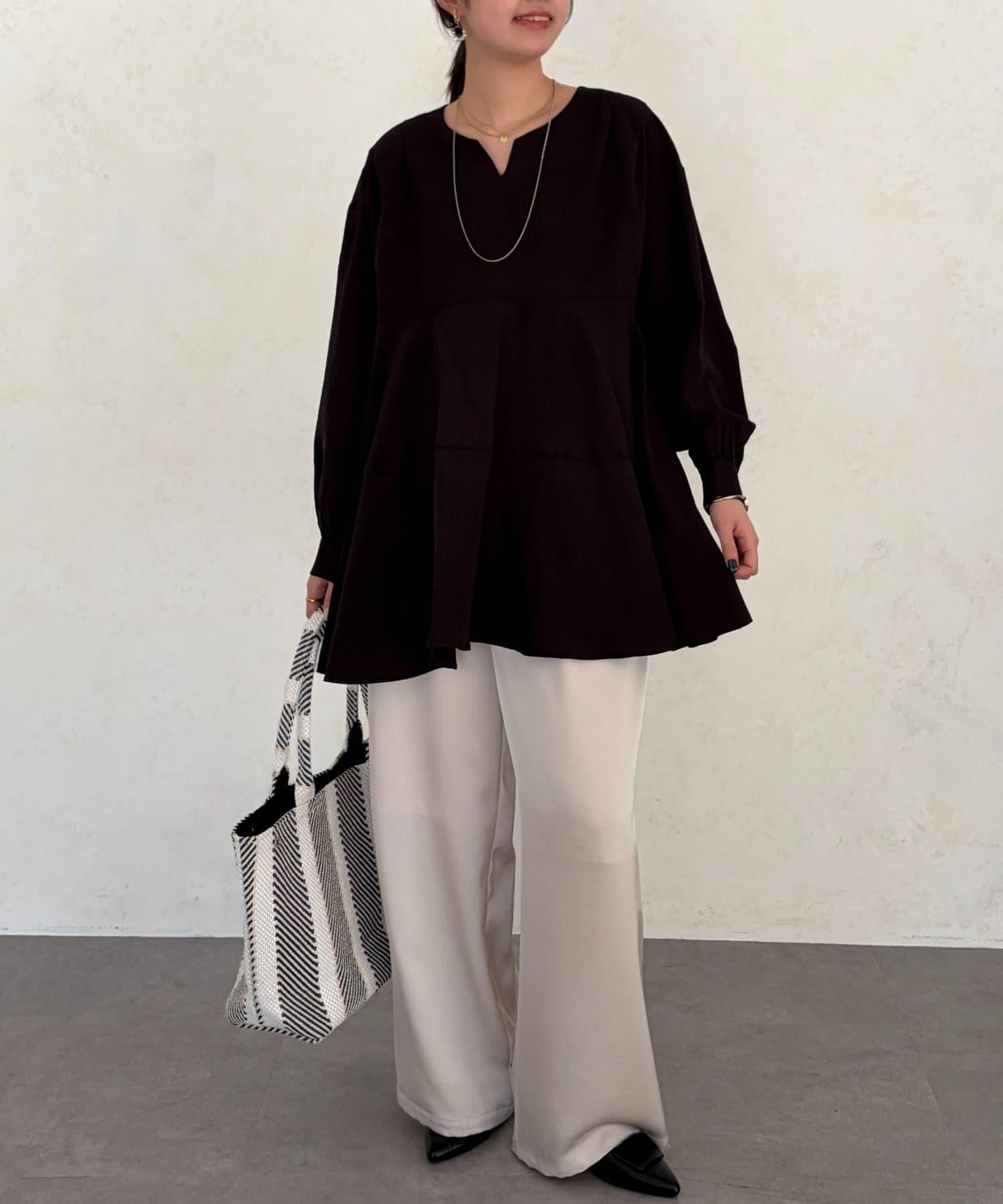 層疊設計 長款上衣