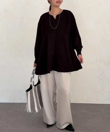 層疊設計 長款上衣