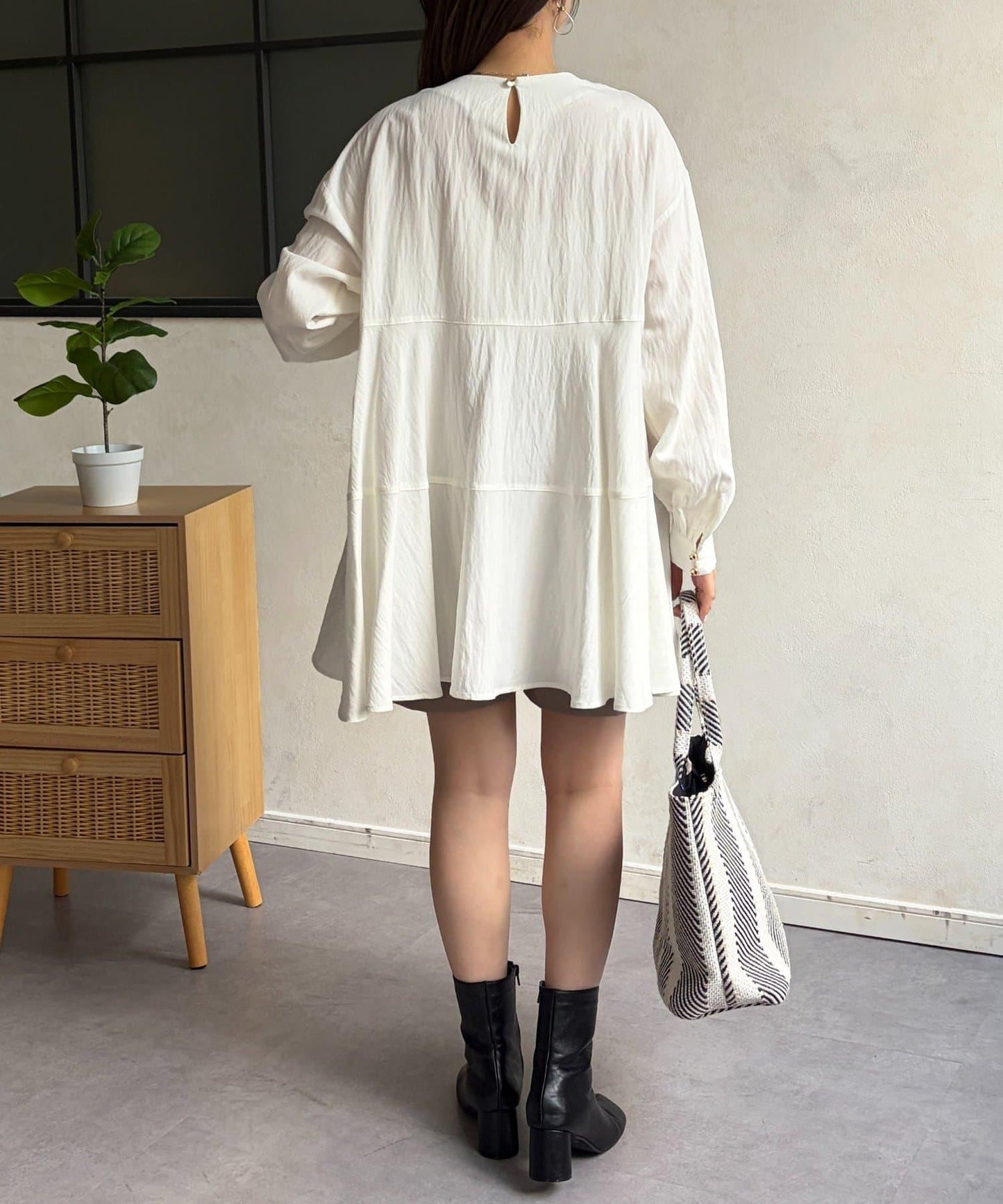 層疊設計 長款上衣