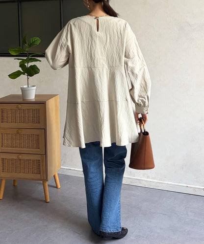 層疊設計 長款上衣