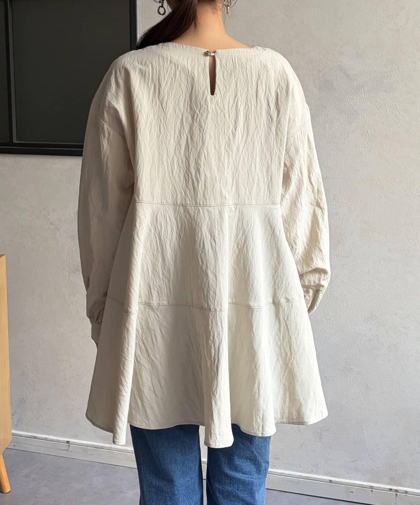 層疊設計 長款上衣