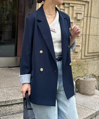 金色紐扣 西裝版型 西裝外套