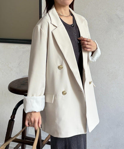 金色紐扣 西裝版型 西裝外套