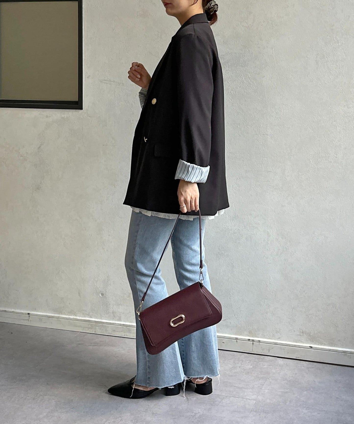 金色紐扣 西裝版型 西裝外套