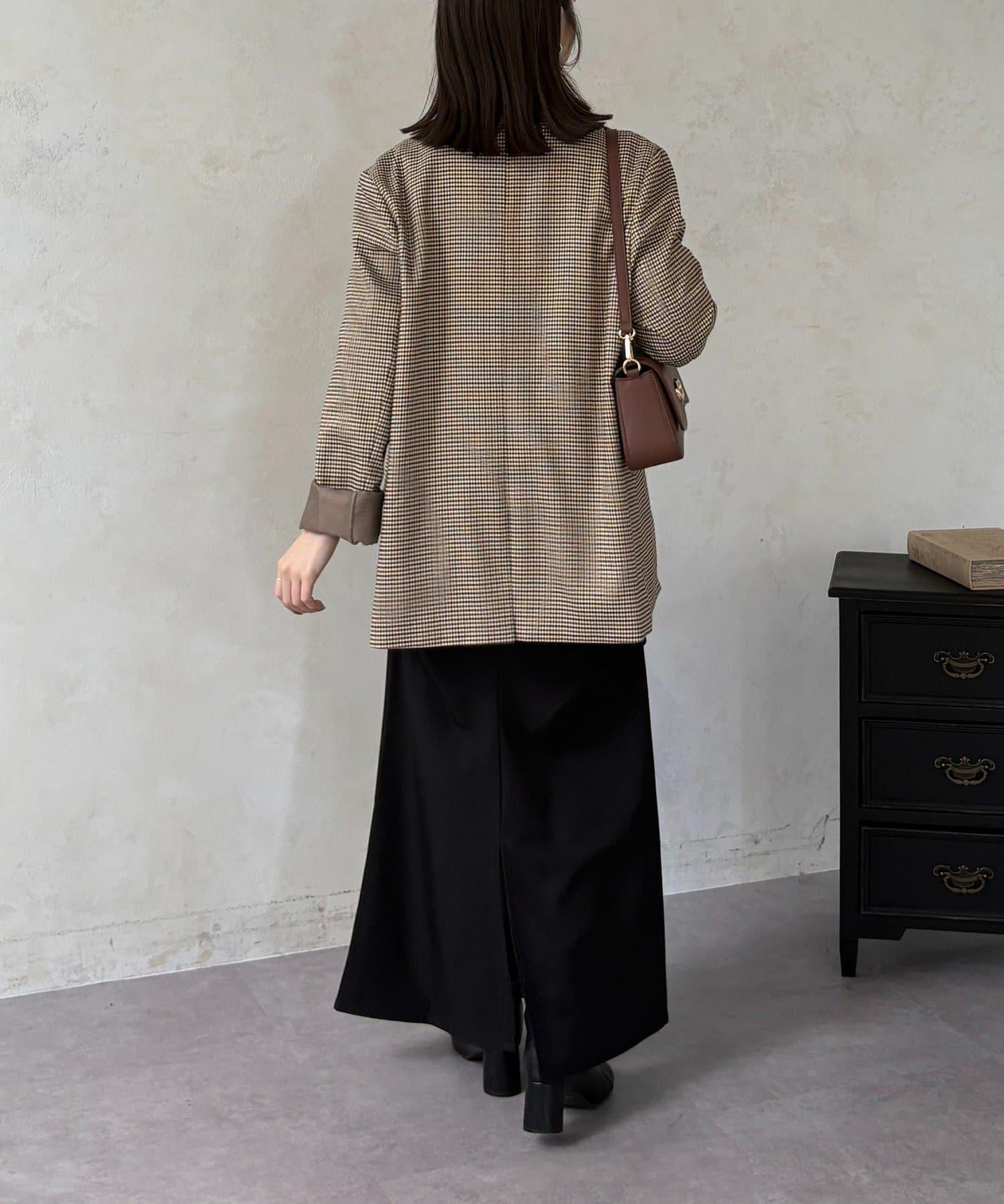 美人魚版型 垂褶設計 半身裙