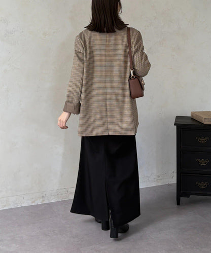 美人魚版型 垂褶設計 半身裙