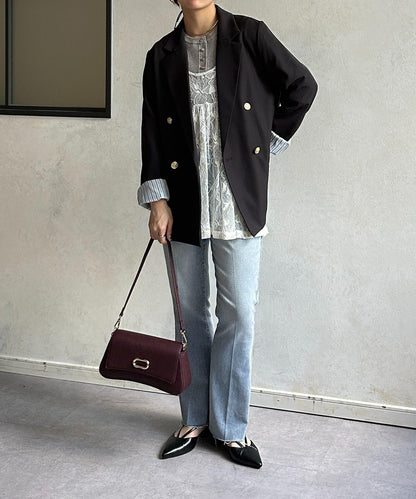 金色紐扣 西裝版型 西裝外套