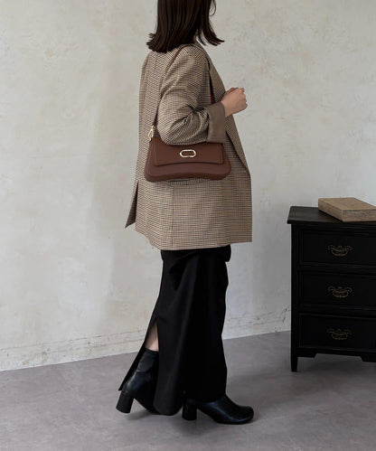 美人魚版型 垂褶設計 半身裙