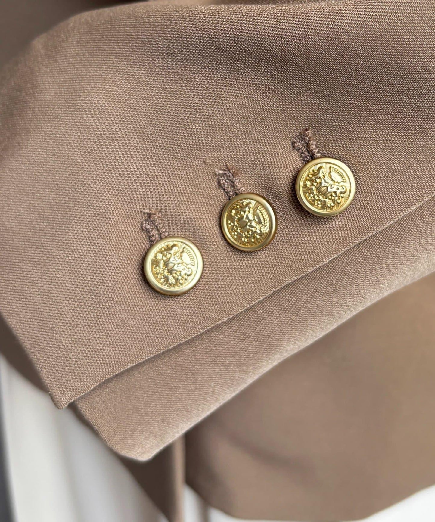 金色紐扣 西裝版型 西裝外套