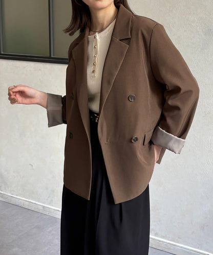 內裡撞色 西裝剪裁 西裝外套