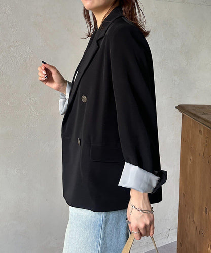 內裡撞色 西裝剪裁 西裝外套