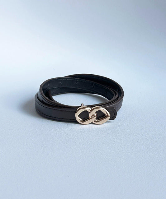 迷你雙環扣腰帶