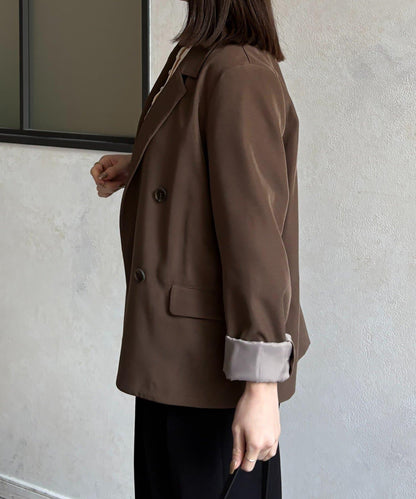 內裡撞色 西裝剪裁 西裝外套