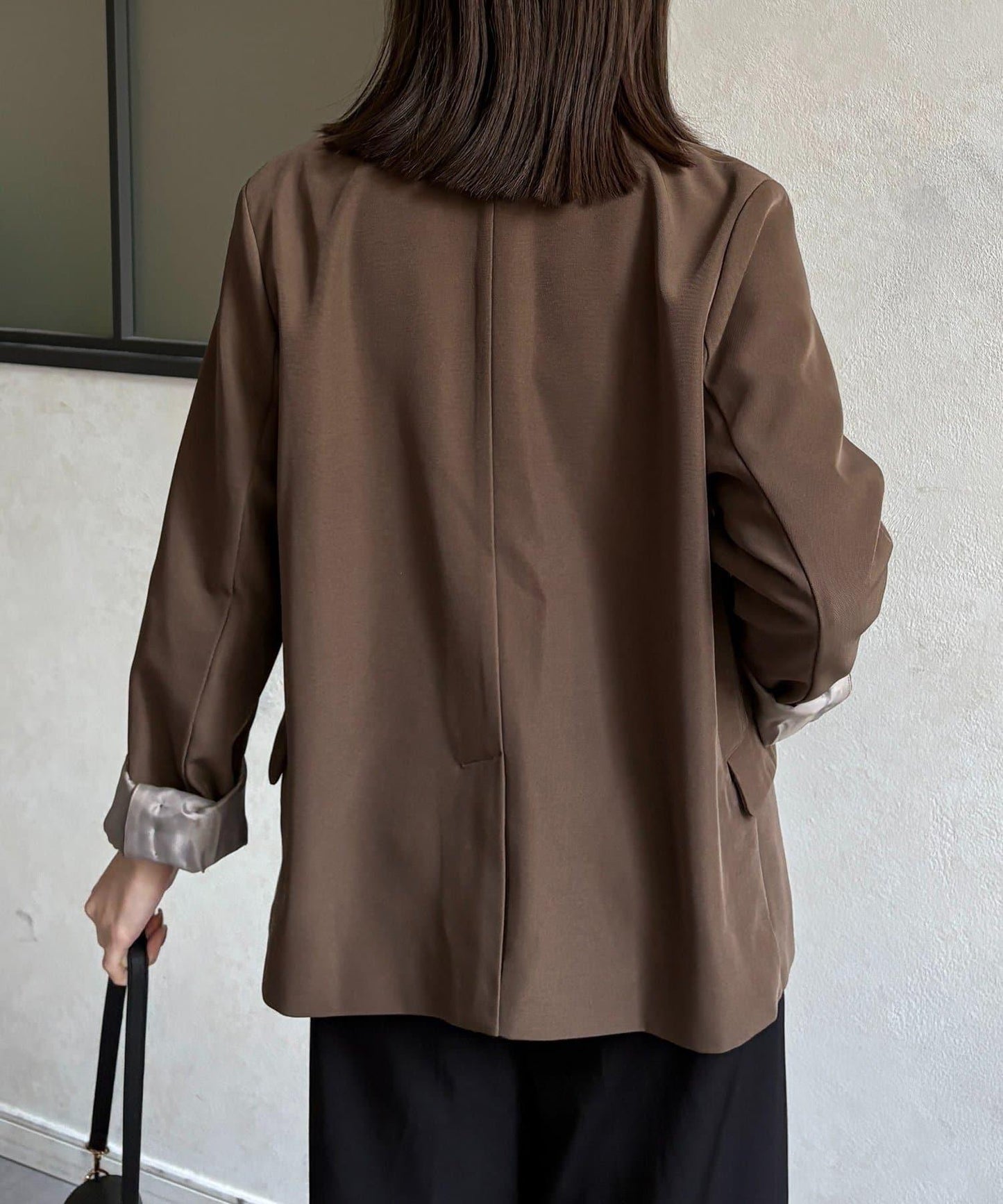 內裡撞色 西裝剪裁 西裝外套