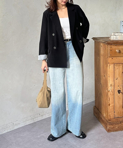 內裡撞色 西裝剪裁 西裝外套