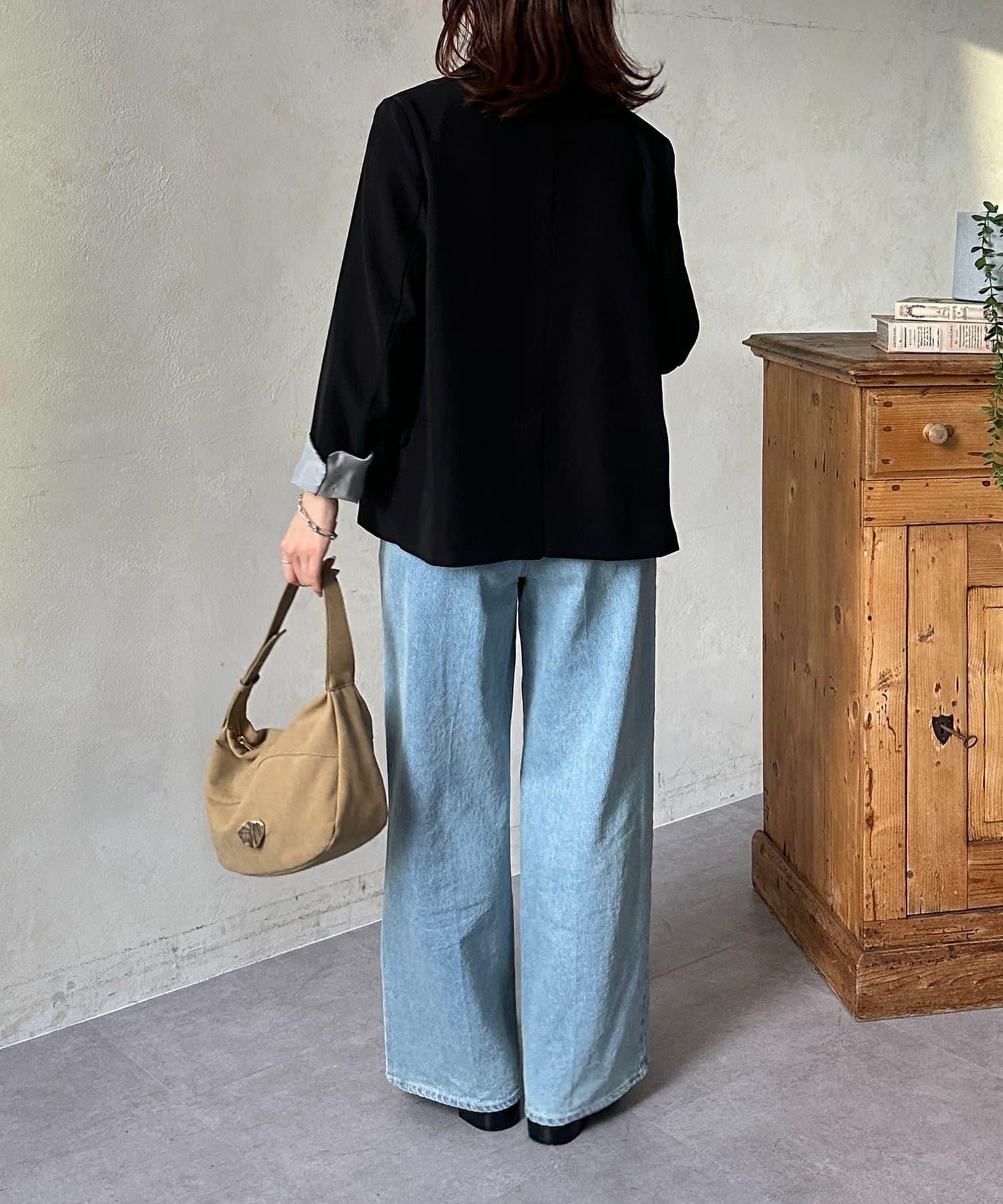 內裡撞色 西裝剪裁 西裝外套