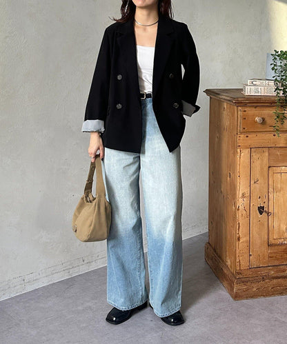 內裡撞色 西裝剪裁 西裝外套