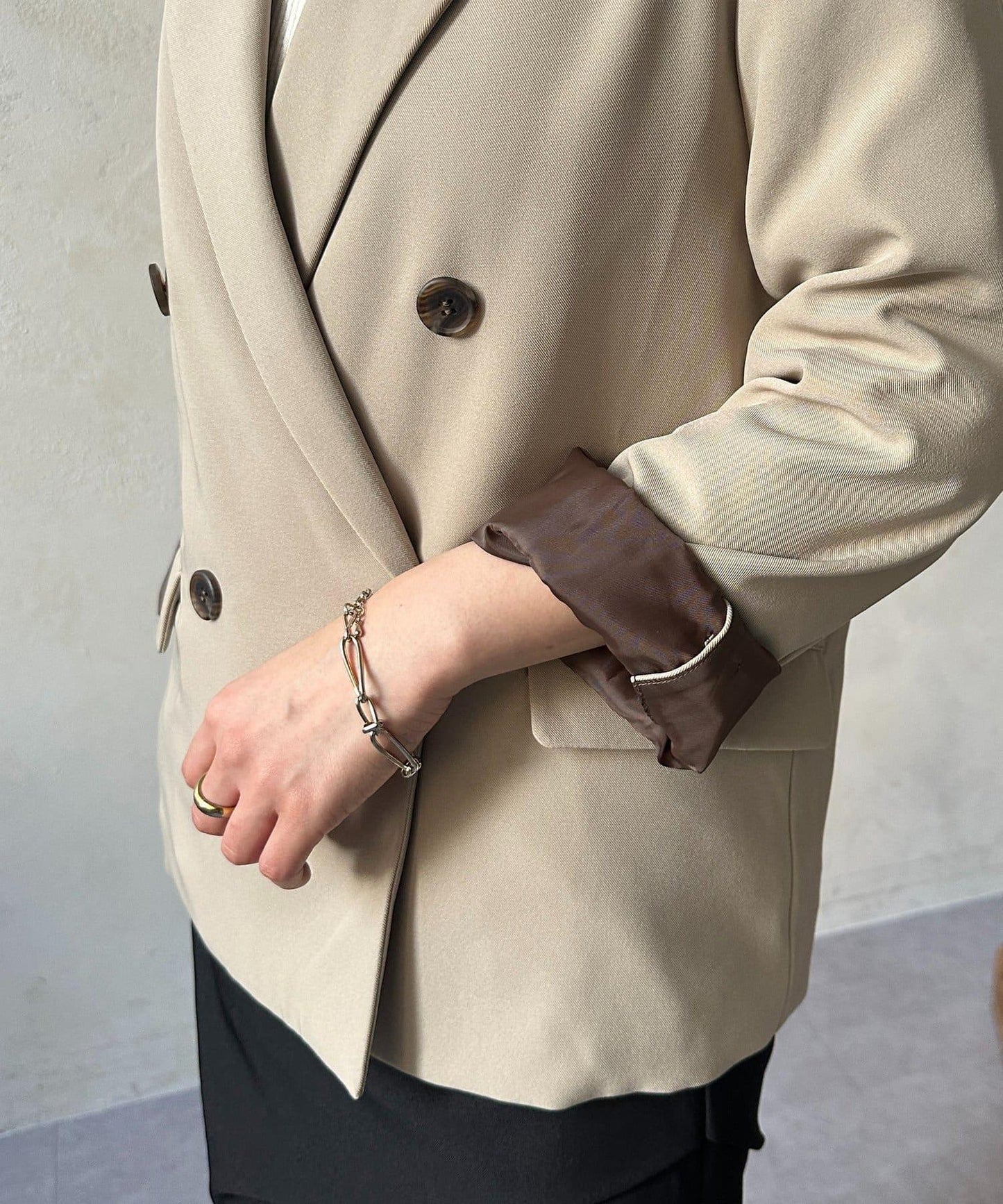 內裡撞色 西裝剪裁 西裝外套