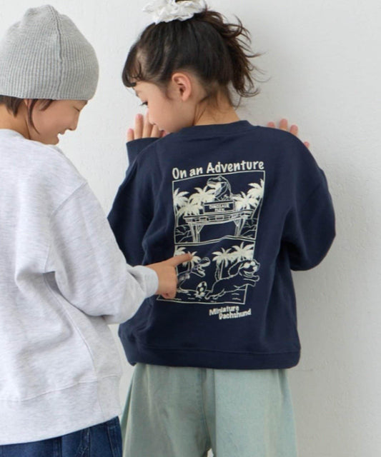 KIDS 含青少年尺碼 DOG刺繡 OSORO 在線限定配色 衛衣