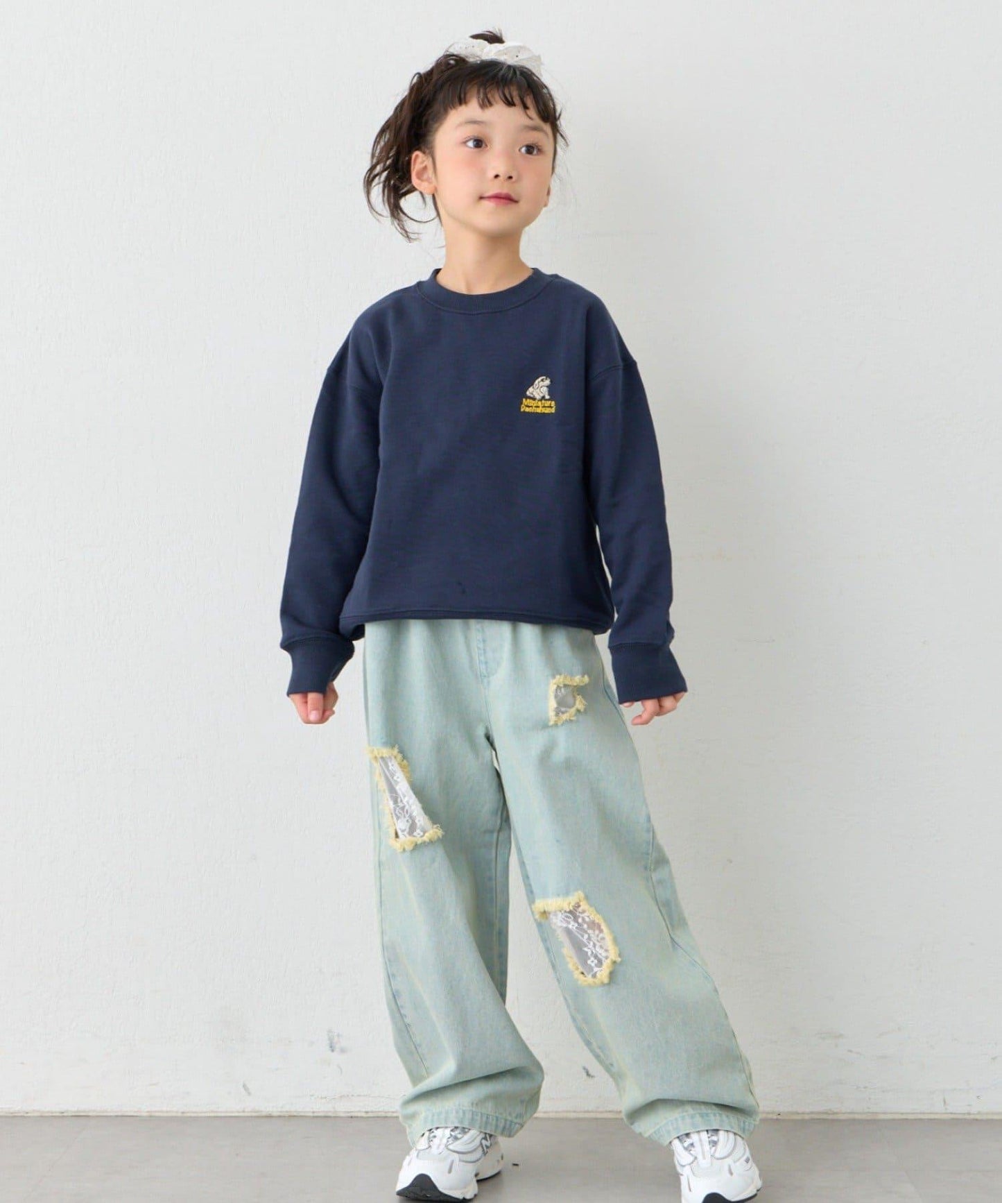 KIDS 含青少年尺碼 DOG刺繡 OSORO 在線限定配色 衛衣