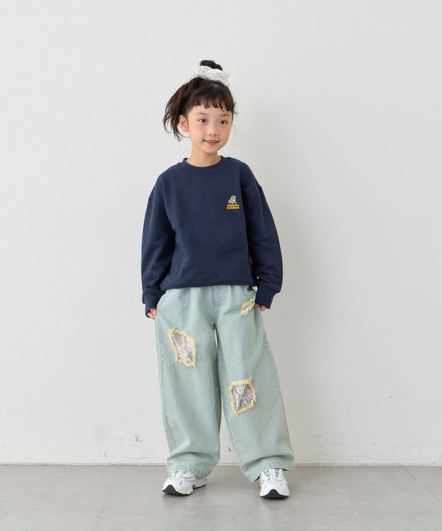 KIDS 含青少年尺碼 DOG刺繡 OSORO 在線限定配色 衛衣