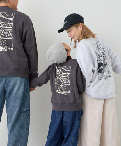 KIDS 含青少年尺碼 DOG刺繡 OSORO 在線限定配色 衛衣