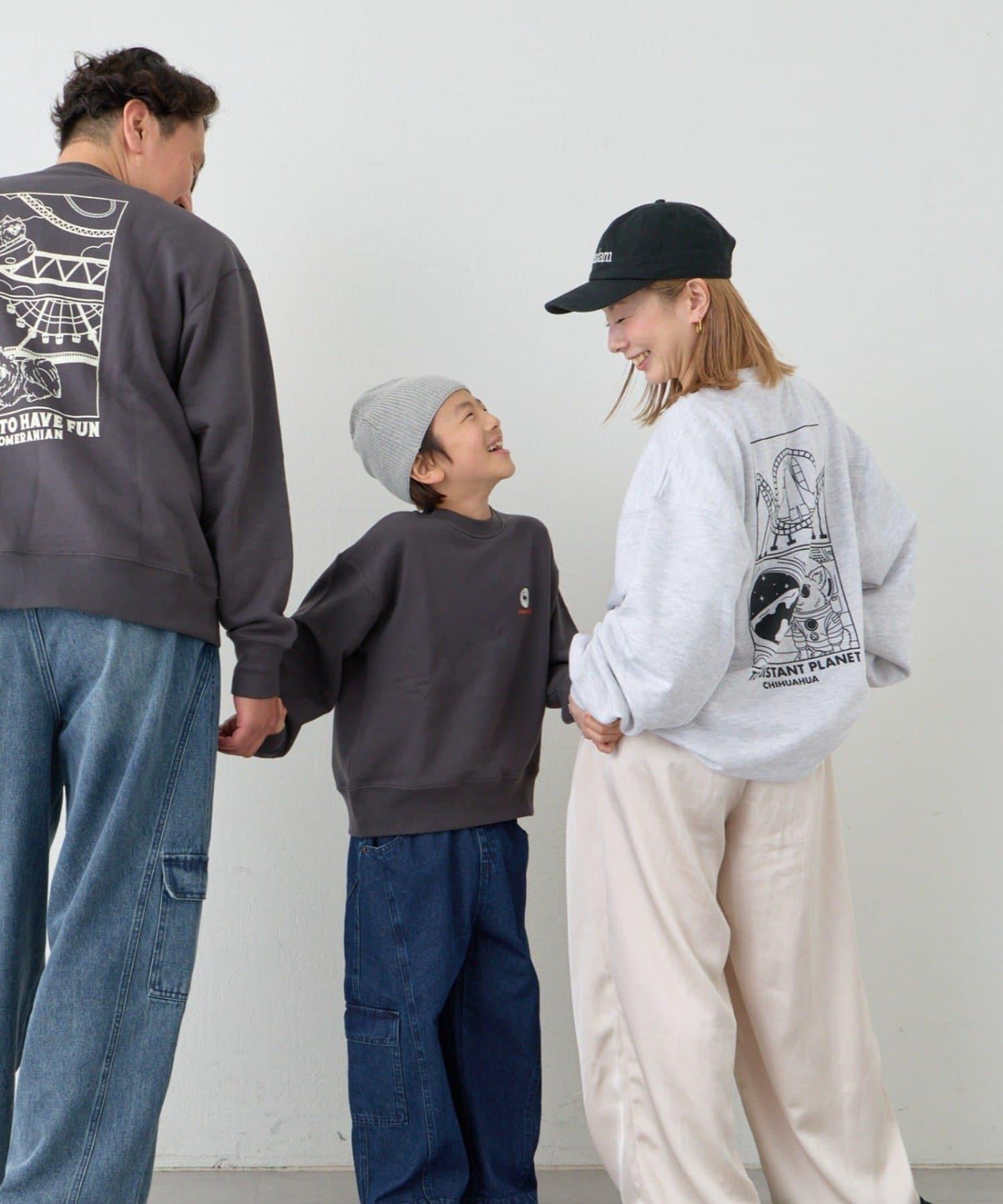 KIDS 含青少年尺碼 DOG刺繡 OSORO 在線限定配色 衛衣