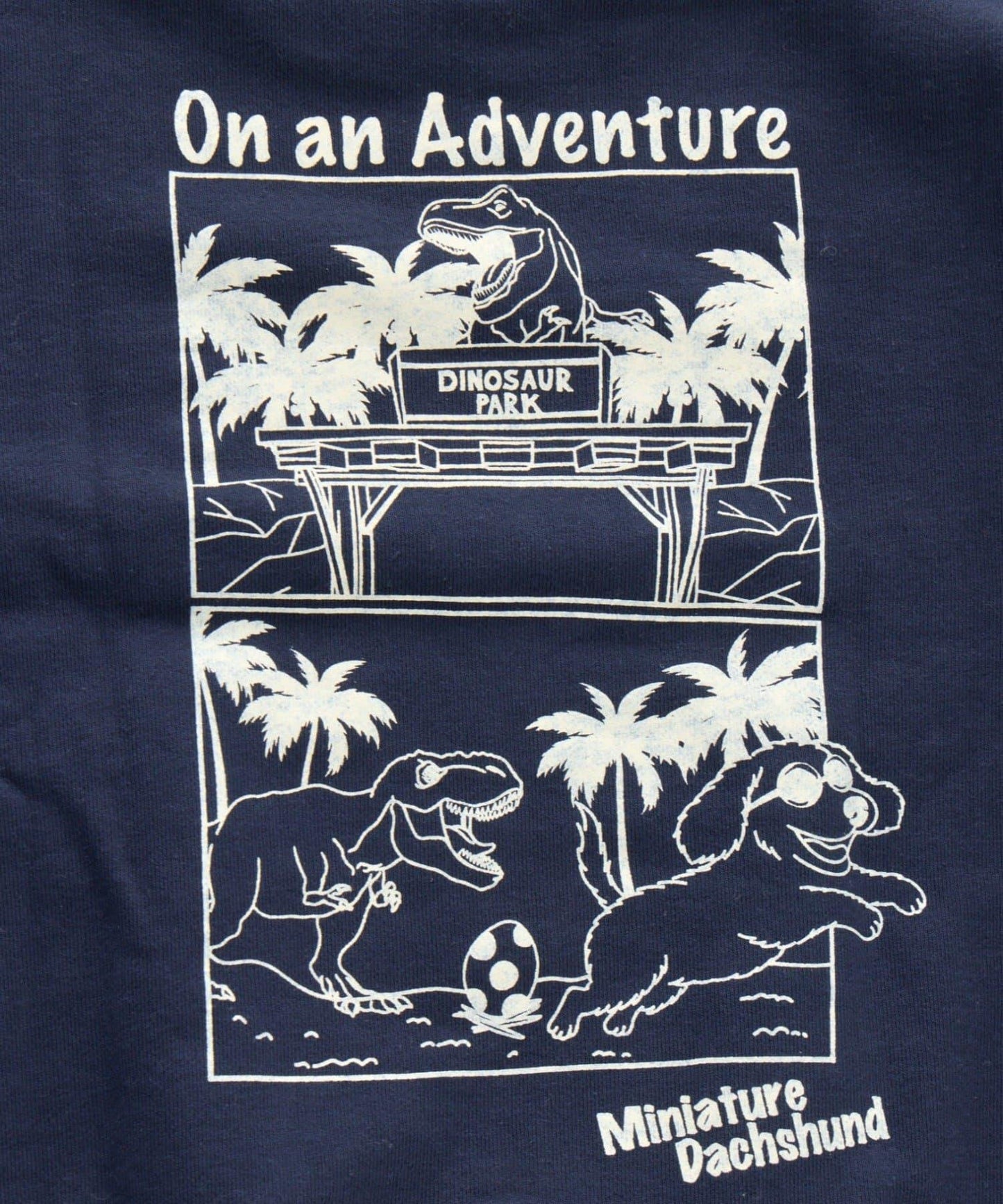 狗狗刺繡衛衣面料嬰兒連體衣（色）