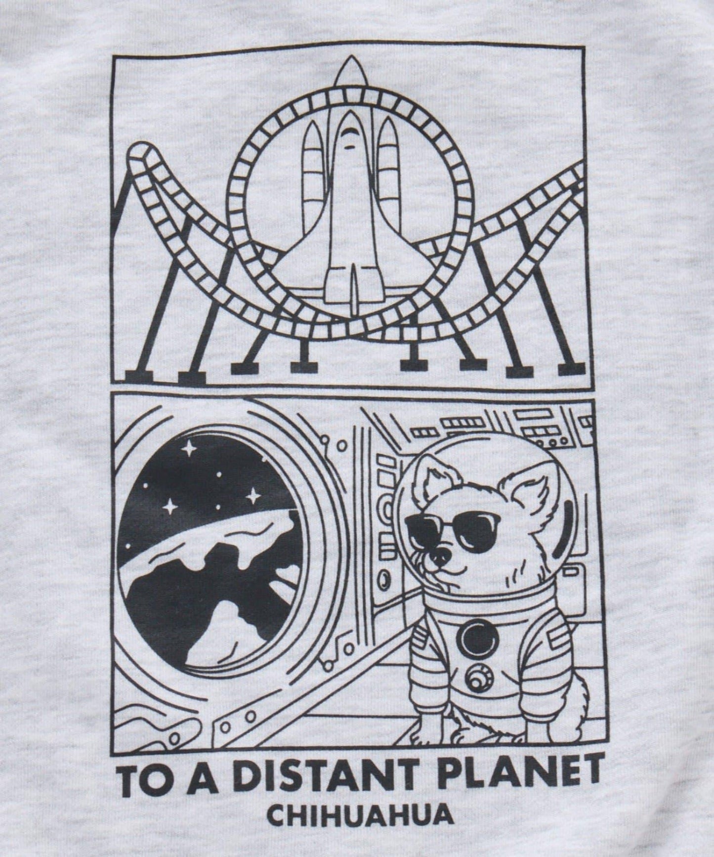 狗狗刺繡衛衣面料嬰兒連體衣（色）