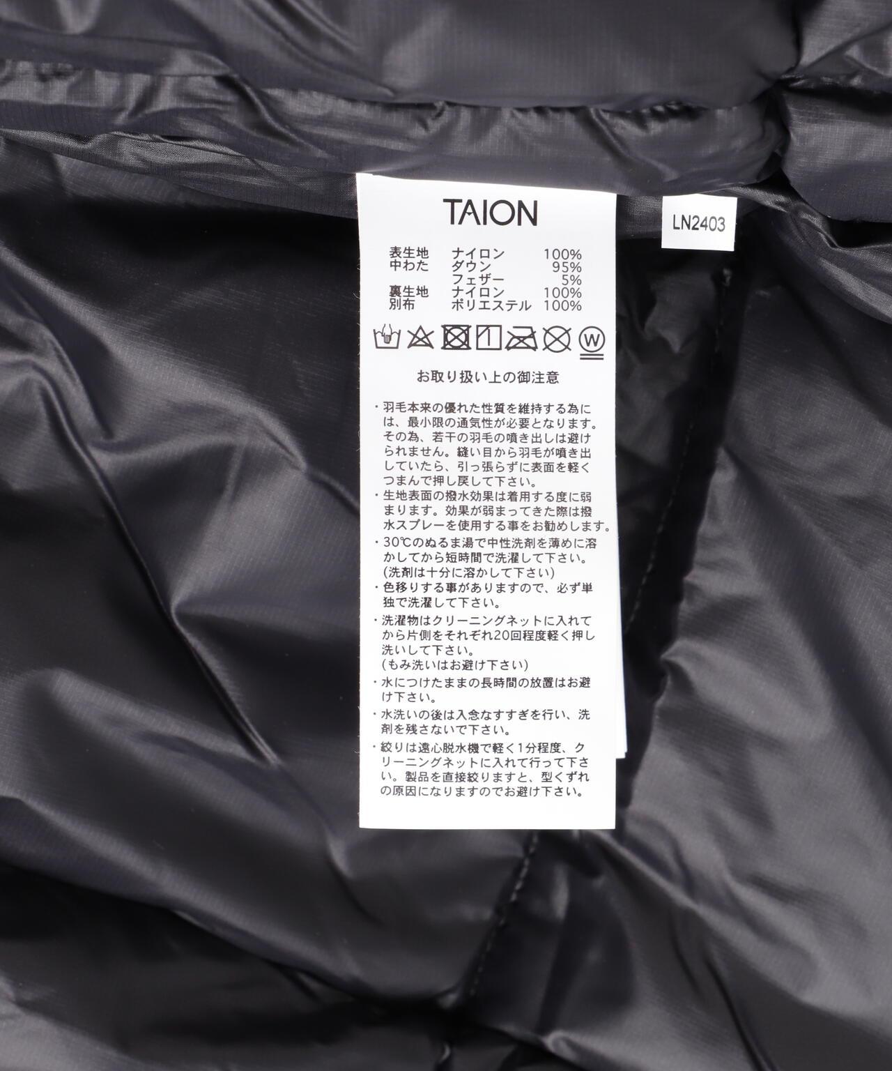 TAION タイオン MOUNTAIN DOWN JACKET 羽絨夾克