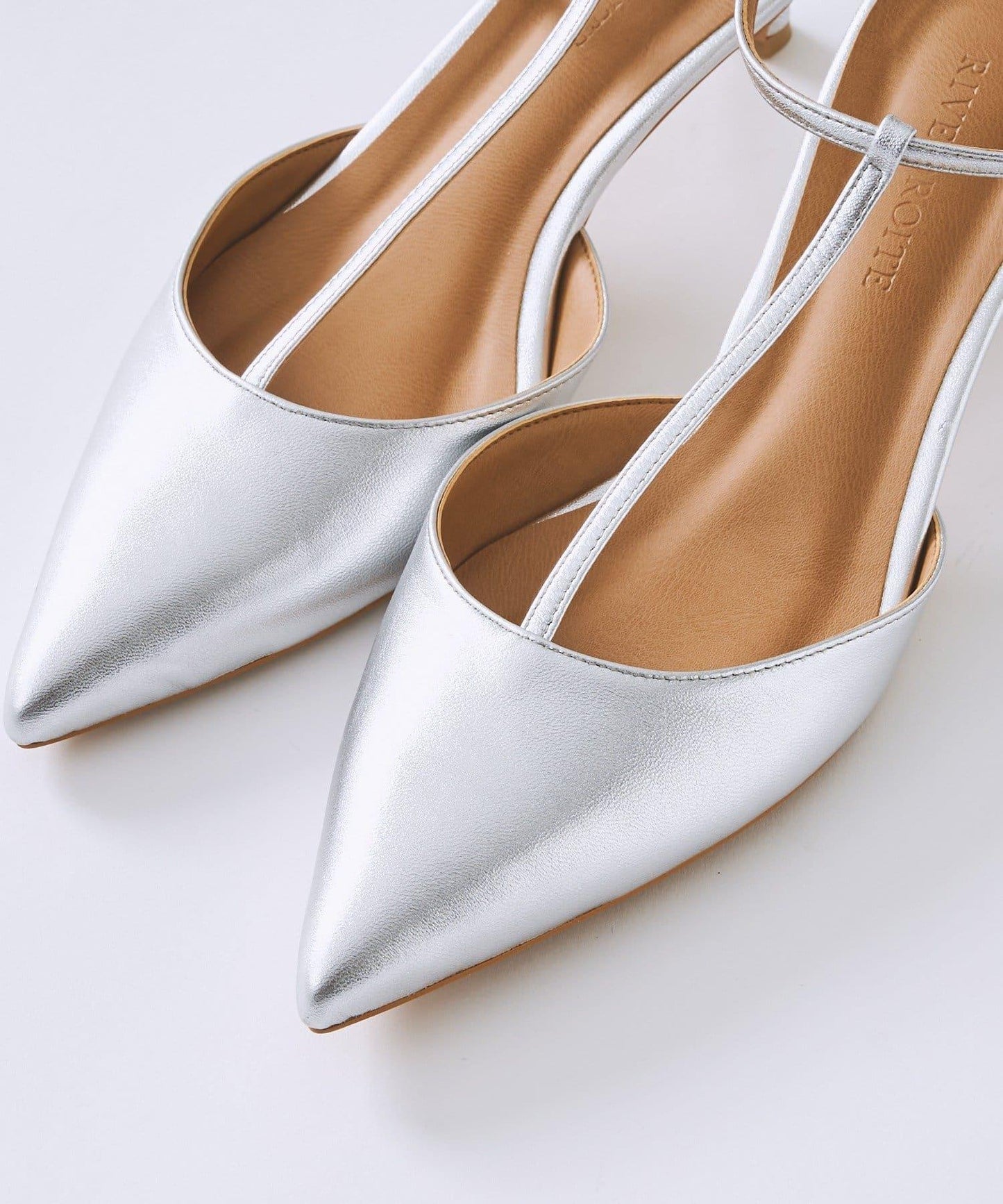 銀色綁帶 穆勒鞋