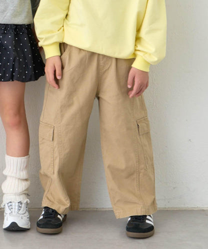 兒童中性彎腿工裝褲（含青少年尺碼）