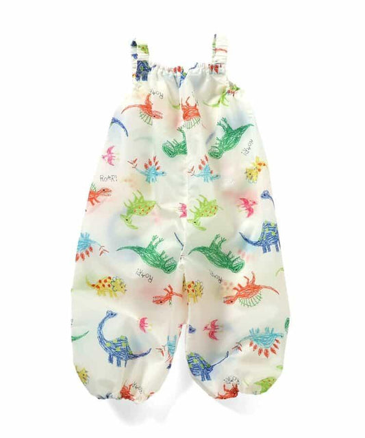 蠟筆手繪恐龍圖案 玩耍服