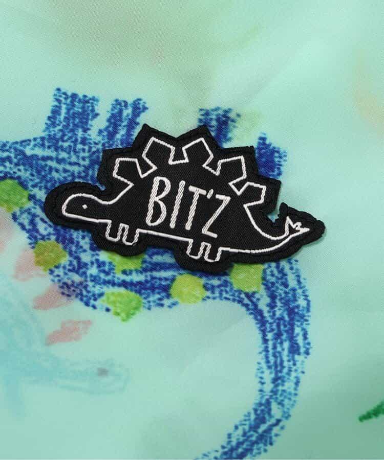 蠟筆手繪恐龍圖案兒童雨衣