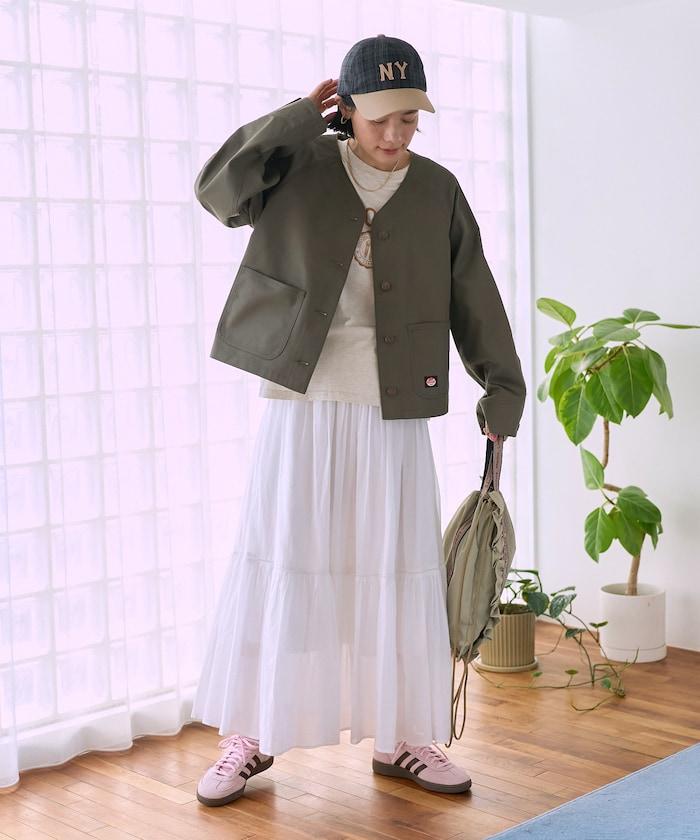 聯名 無領V領 夾克（套裝可搭配）