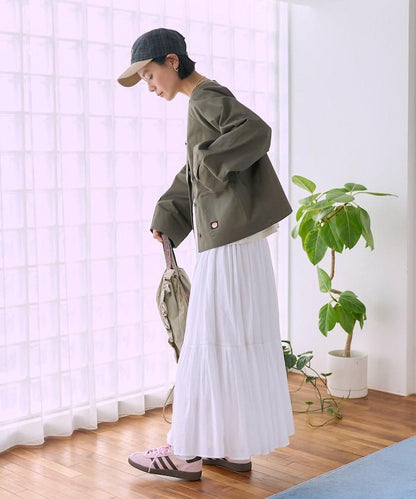 聯名 無領V領 夾克（套裝可搭配）