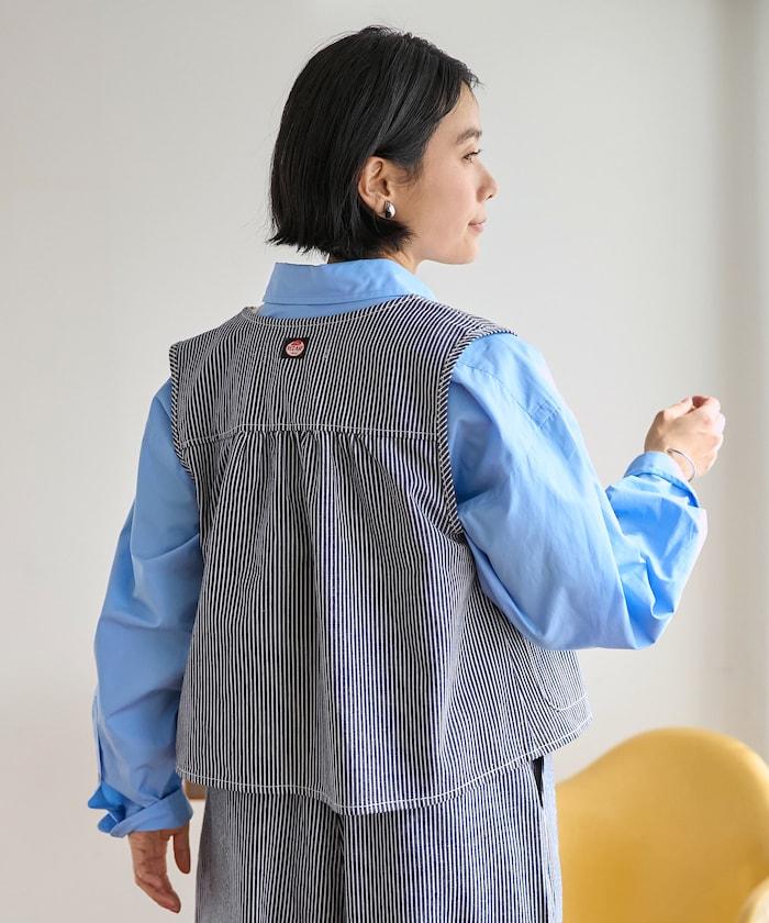 特別款後抽褶設計馬甲（可成套）