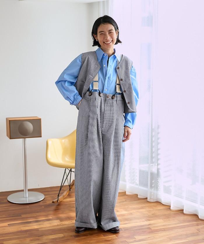 特別款後抽褶設計馬甲（可成套）