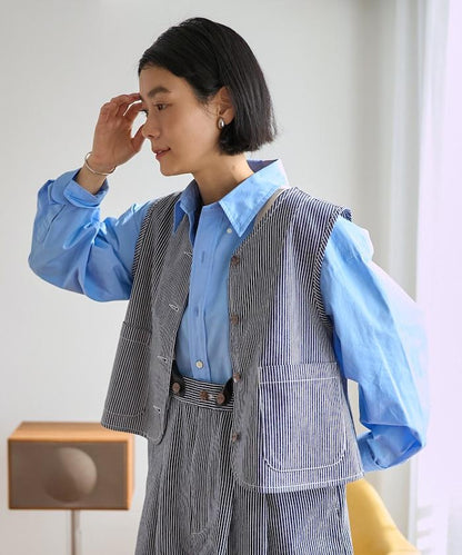 特別款後抽褶設計馬甲（可成套）