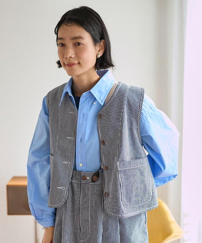 特別款後抽褶設計馬甲（可成套）